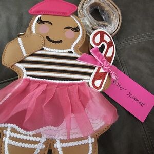 Betsey Johnson Gingerbread Crossbody Bag